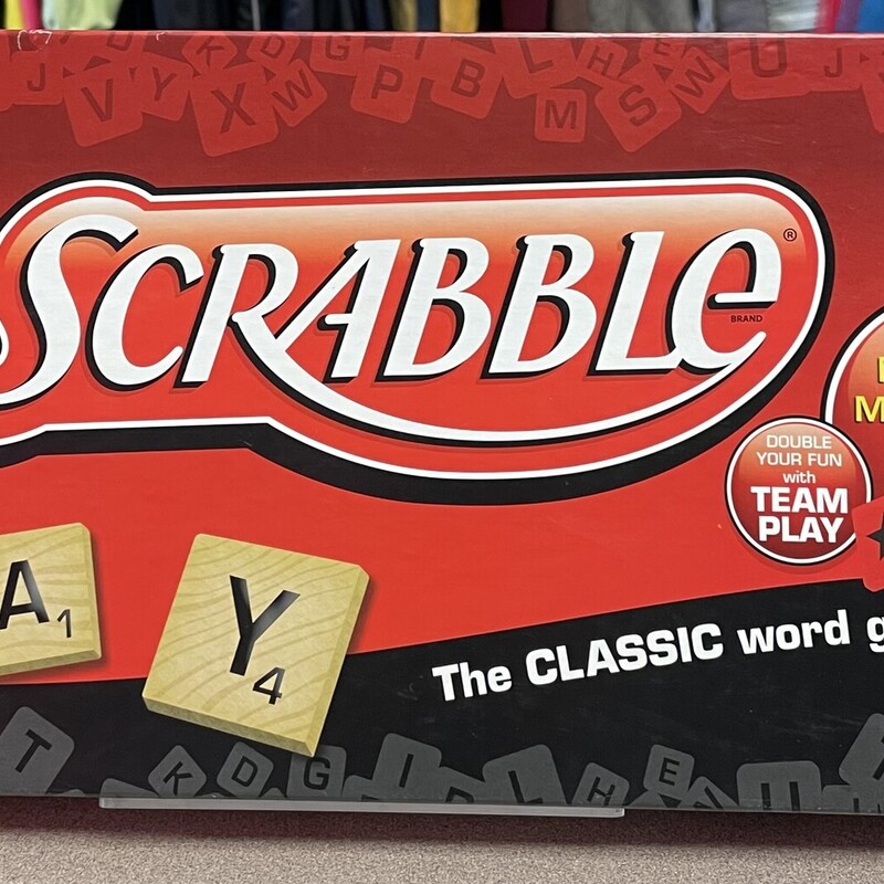 Scrabble Word Game, Red, Size: 8Y
Complete