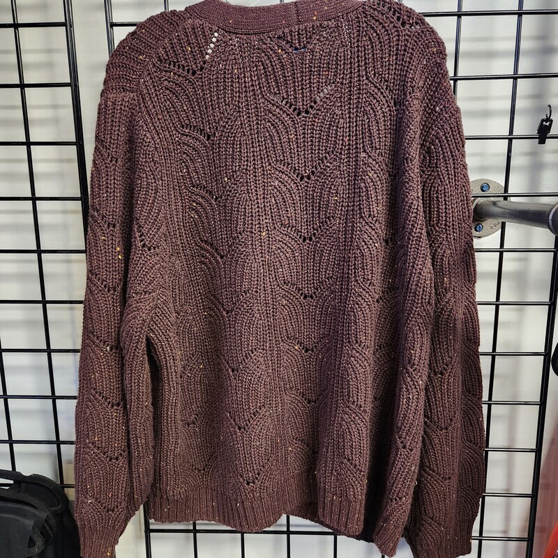 Old Navy Cardi, Brown, Size: XXL