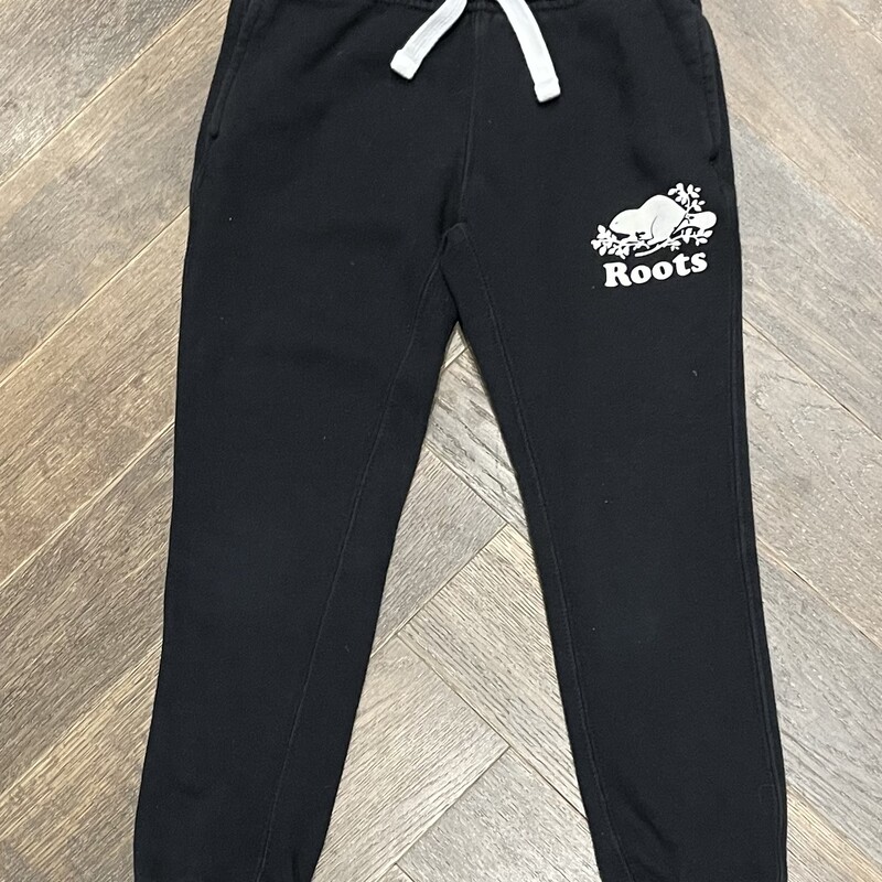 Roots Sweatpants, Black, Size: 6Y