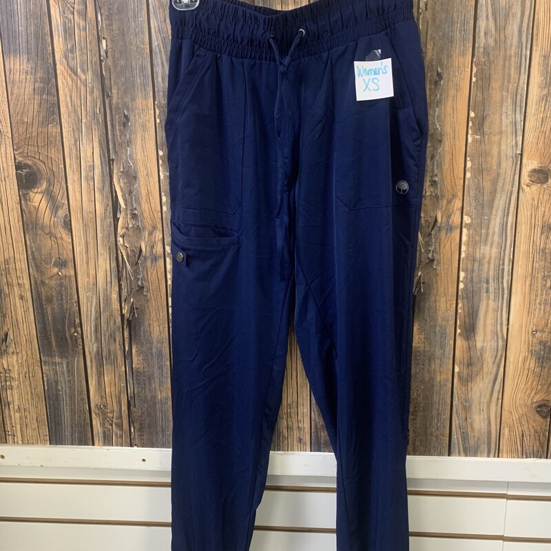 Navy Scrub Pants, Size: XS, Healing Hands brand