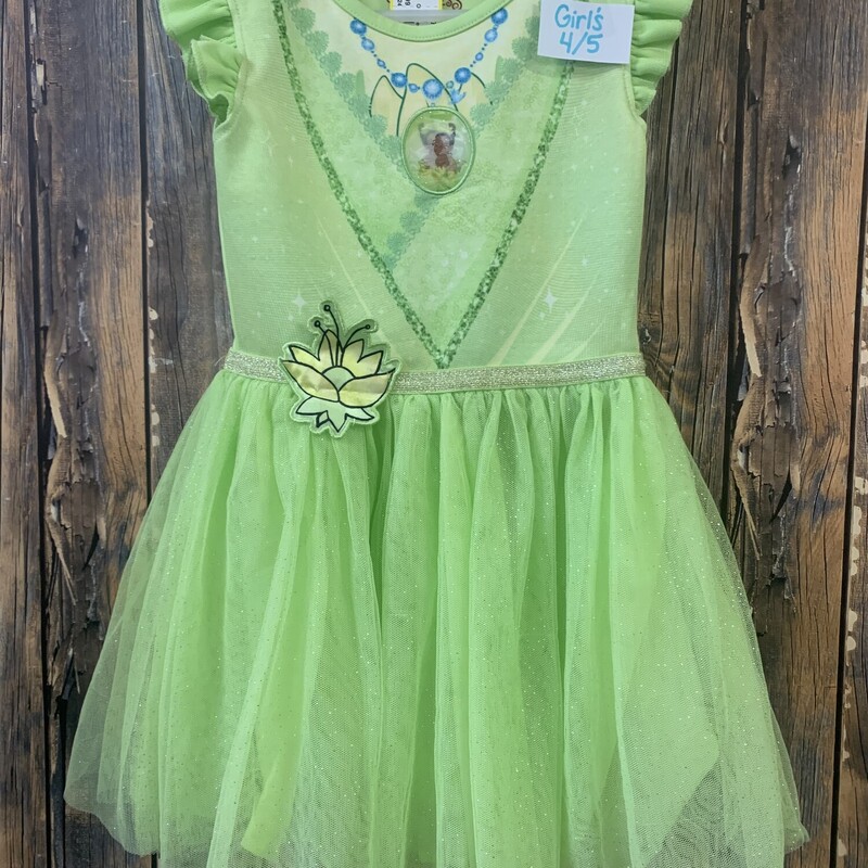 Green Disney Princess Dre, Size: 4/5