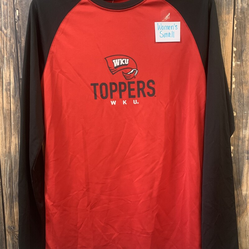 Black/red WKU Shirt, Size: S