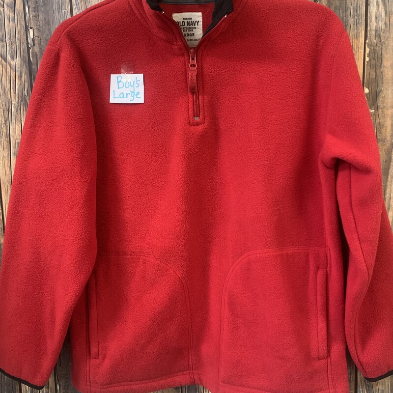 Red Half Zip Jacket