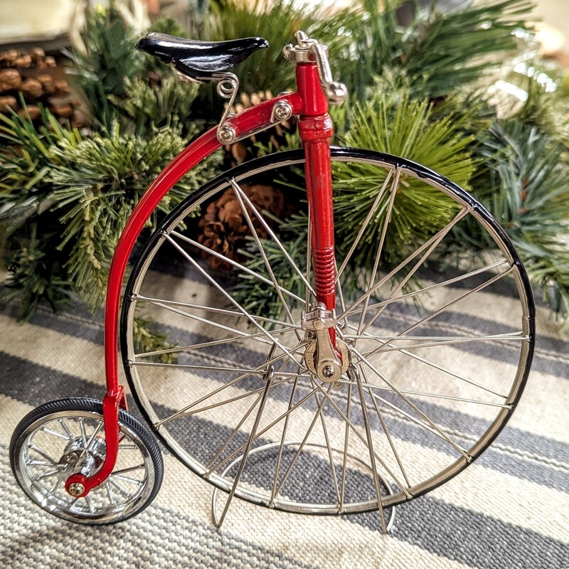 Byers Choice Big Red Bike