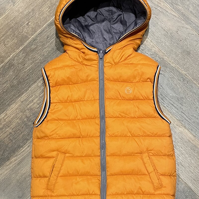 Mayoral Reversible Vest, Orange/g, Size: 18M