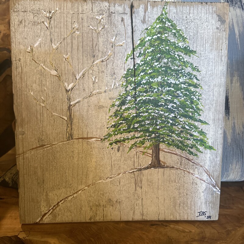 Hand Painted Tree