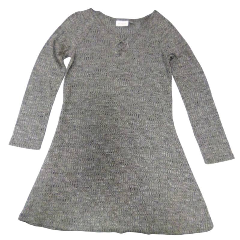 Long Sleeve Dress: Grey