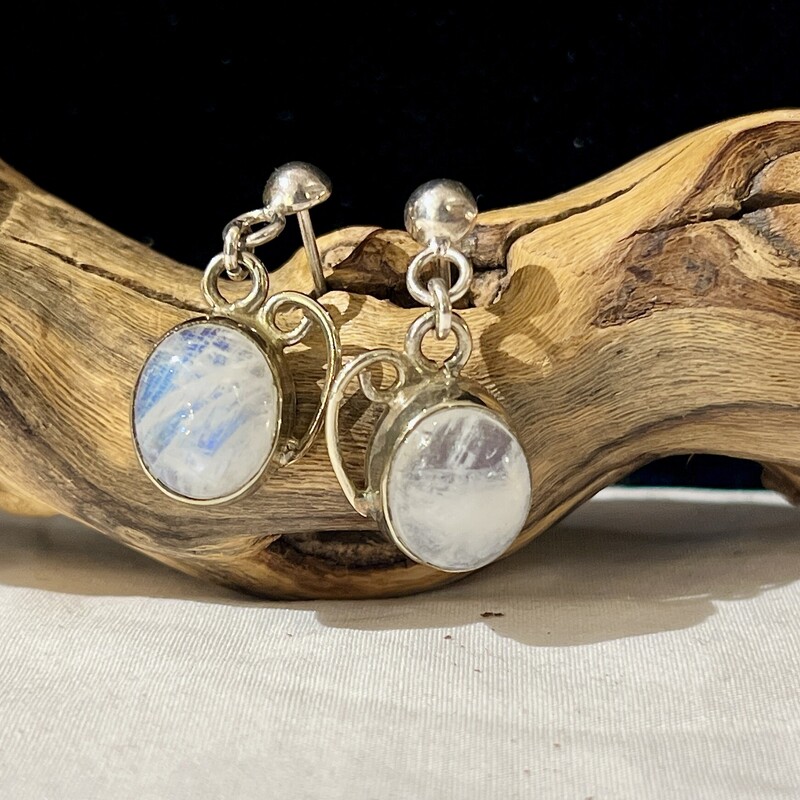 Moonstone earrings