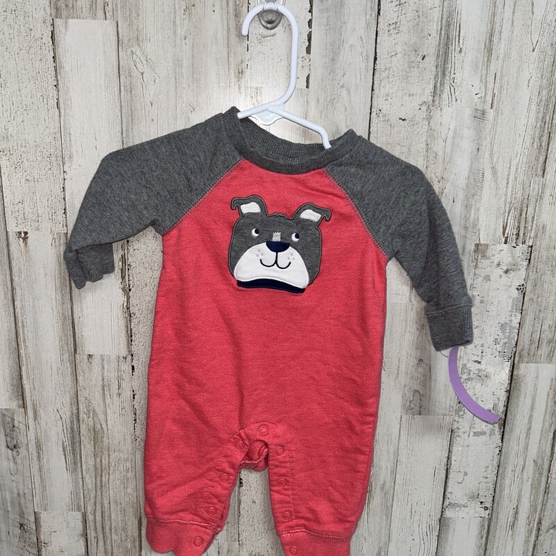 3M Red Dog Raglan Romper