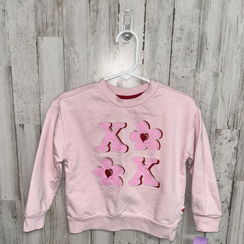 2T XOXO Sweatshirt, Pink, Size: Girl 2T