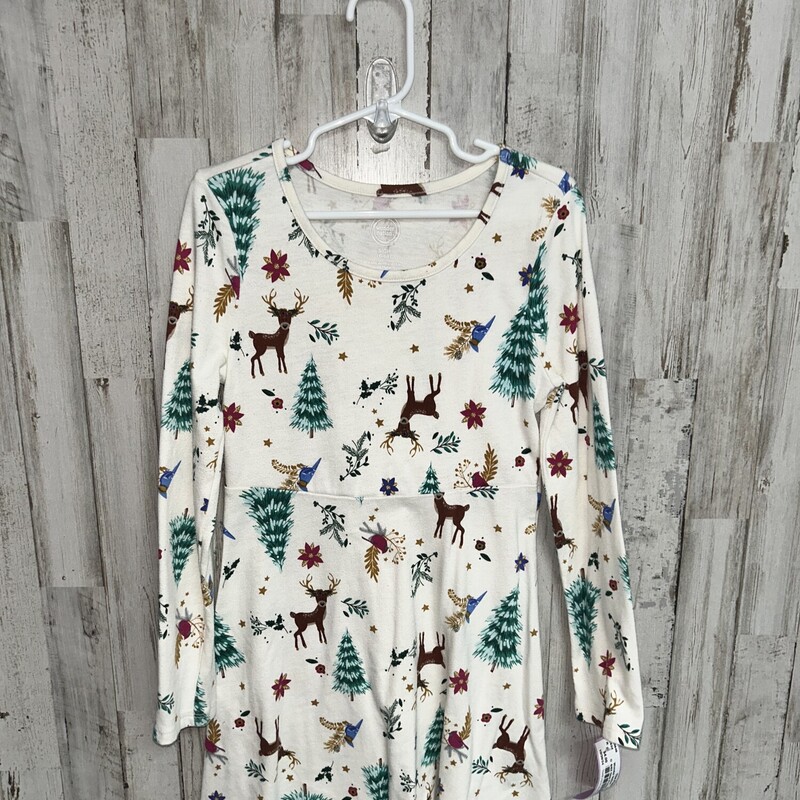 6/6X Deer Printed Dress