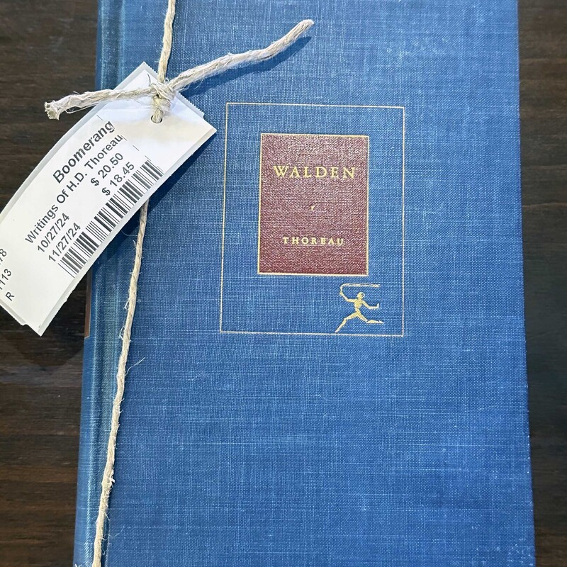 Walden and Other Writings of Henry David Thoreau
1937 Random House The Modern Library