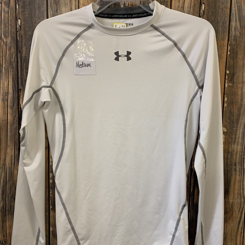 White UA Shirt, Size: M