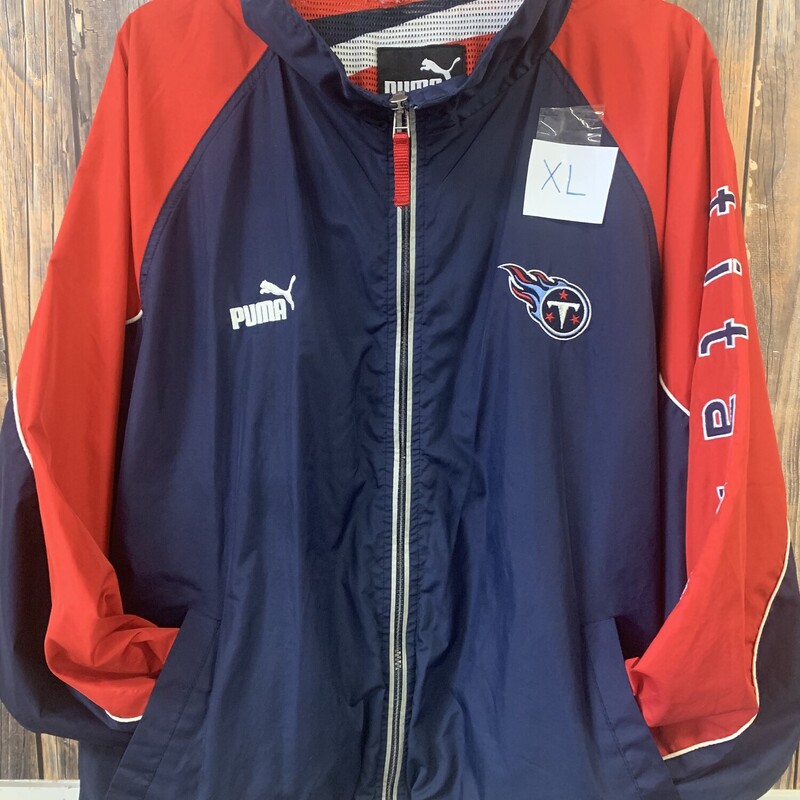 Blue Puma Titans Jacket, Size: XL