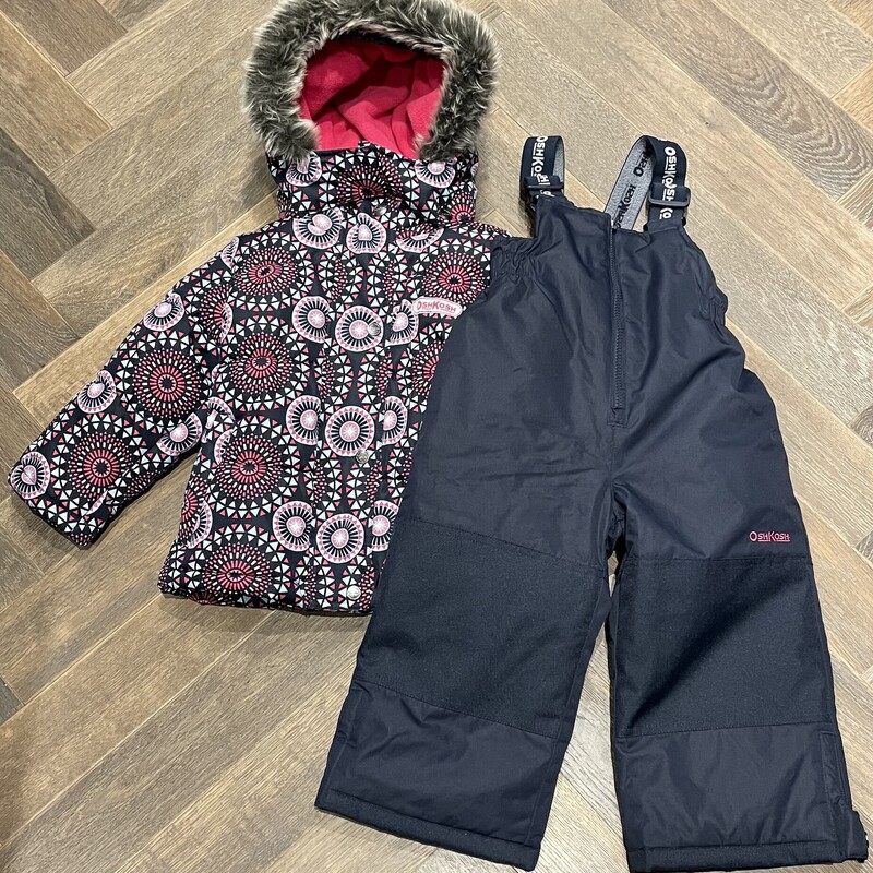 Oshkosh Snow Suit Set, Multi, Size: 2Y