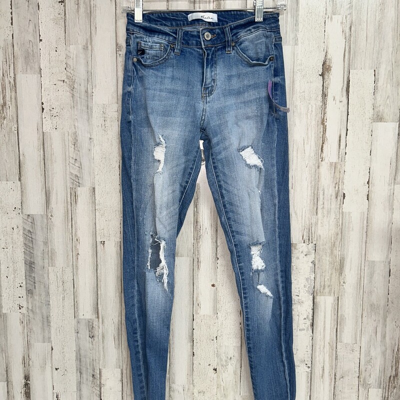 Sz5 Ripped Denim Jeggings