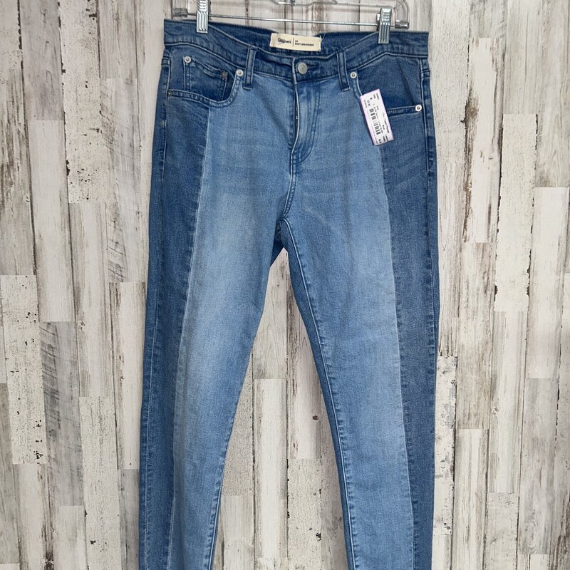 Sz29 Denim Stripe Girlfri