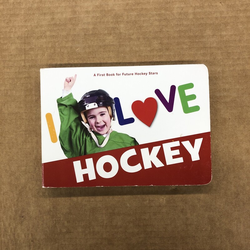 Love Hockey, Size: Board, Item: Book