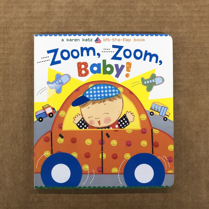 Zoom Zoom Baby, Size: Board, Item: Book