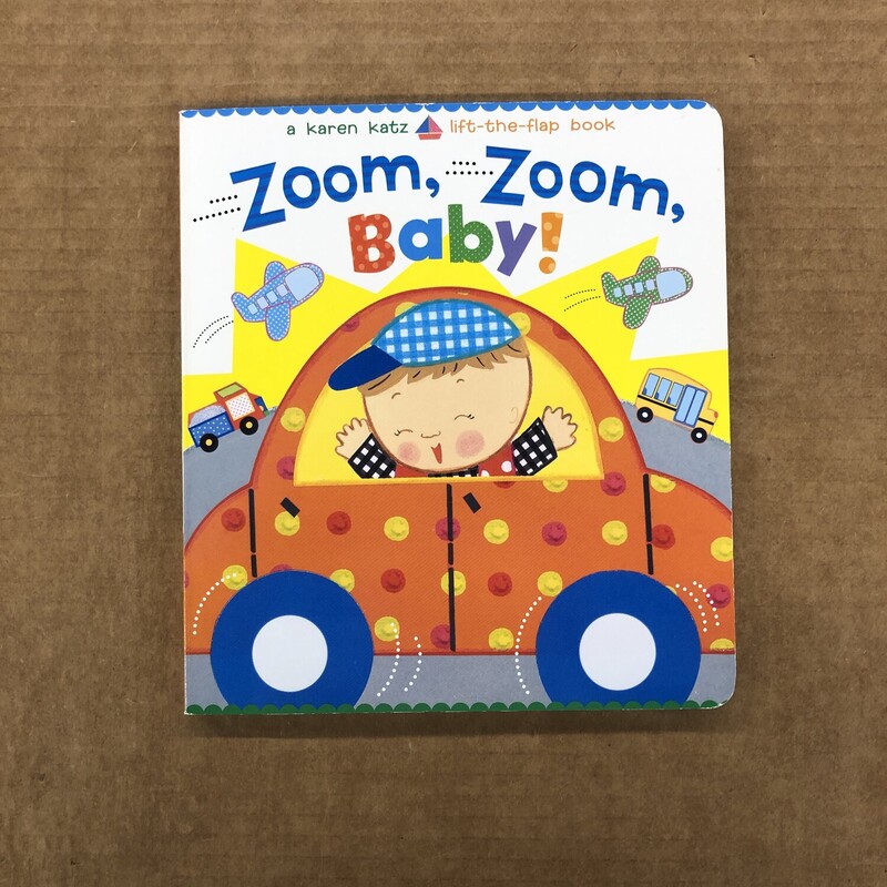 Zoom Zoom Baby, Size: Board, Item: Book