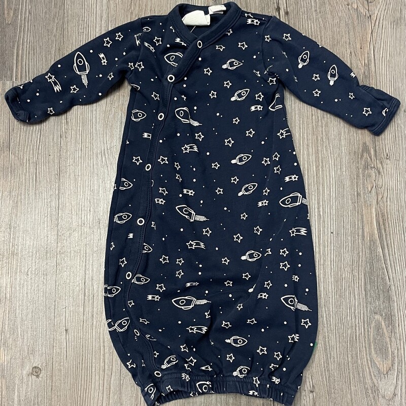 Parade Organic Sleep Sack, Navy, Size: 0-3M