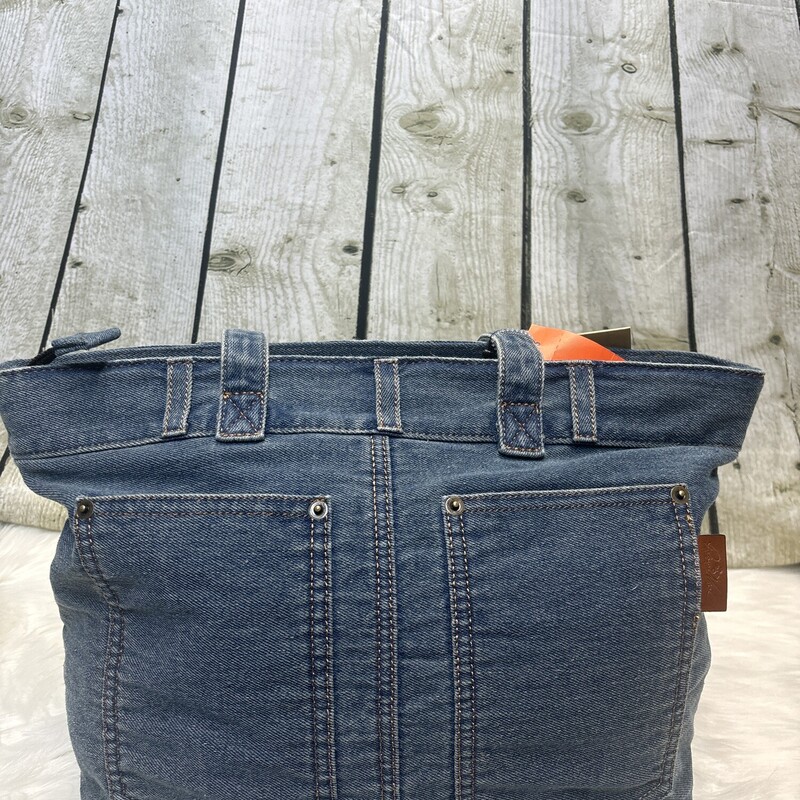 Patricia Nash Ashwell Tot, Denim, Size: Tote Zip