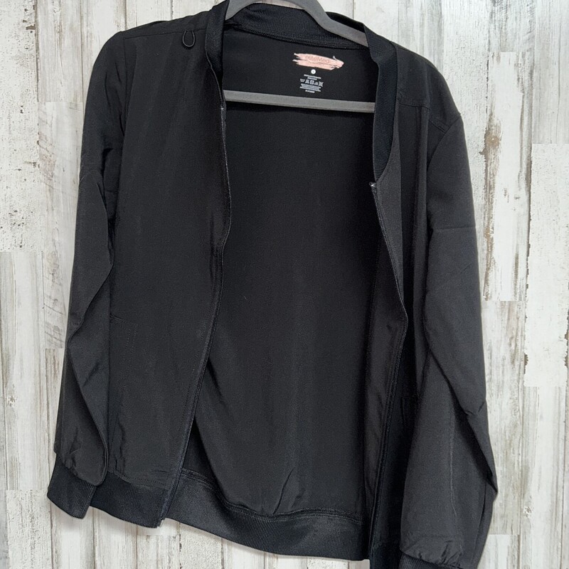 L Black Zip Jacket