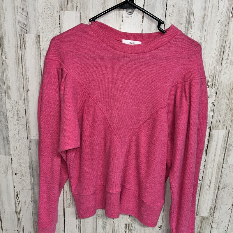 S Pink Knit Sweater