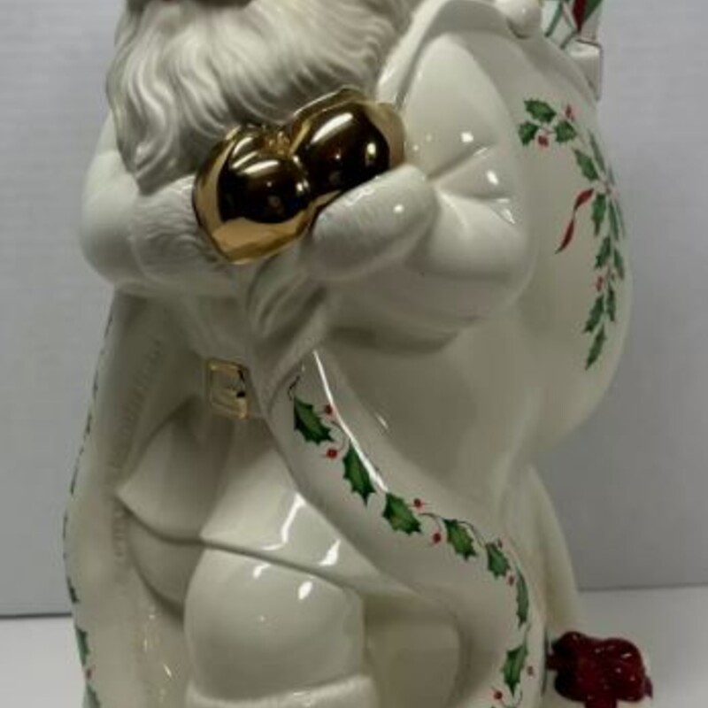 Lenox Santa Cookie Jar
Xmas
Size: 10x13H