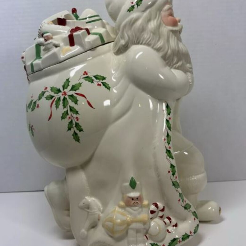 Lenox Santa Cookie Jar
Xmas
Size: 10x13H