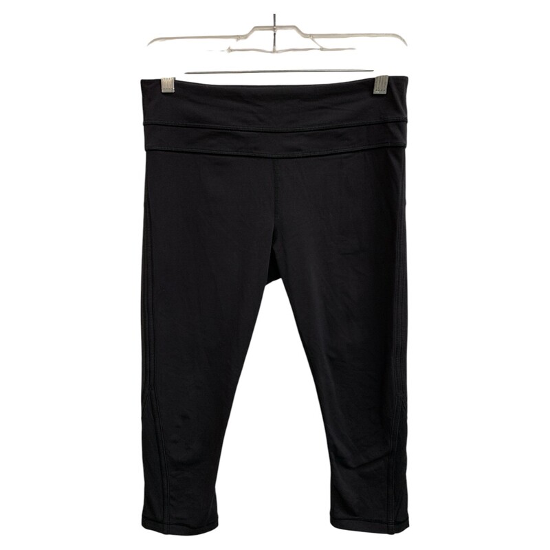 Lululemon Crop S6, Black, Size: S