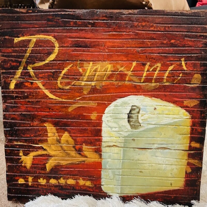 RomanoCheese Paint Plaque