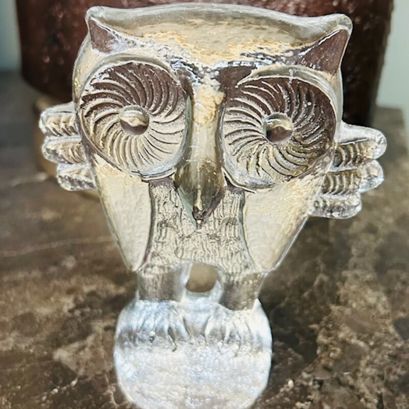 Kosta Boda Glass Owl