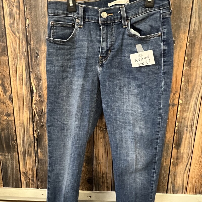 Levi Boyfriend Jeans, Size: 27