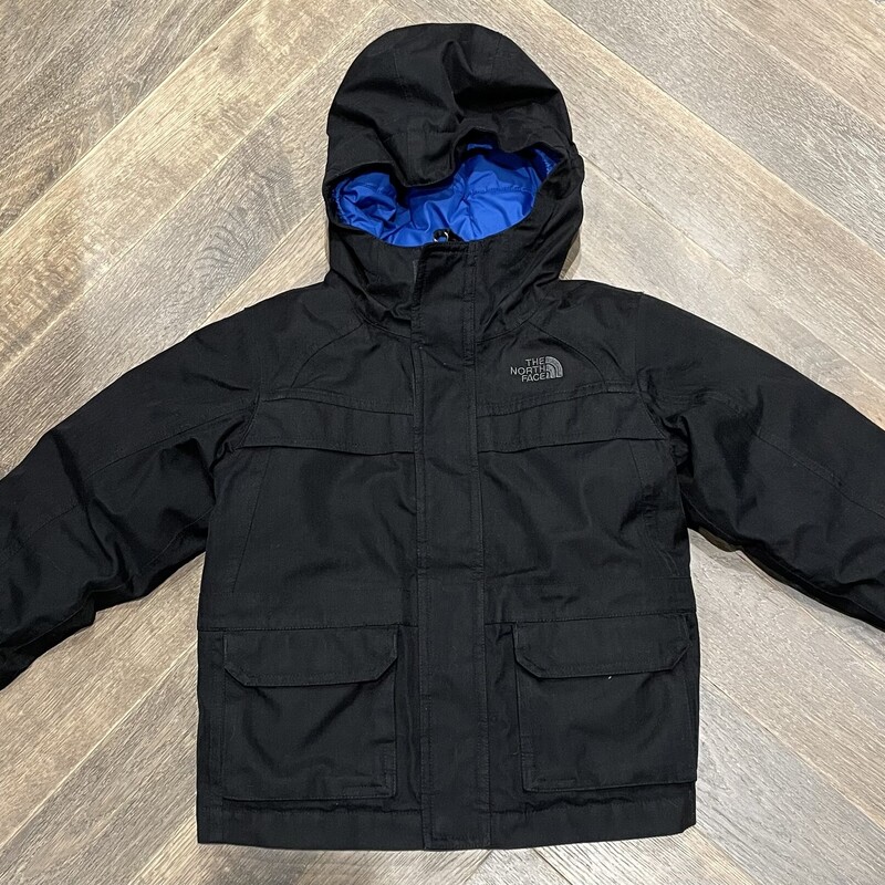 Northface Down Jacket, Black, Size: 3Y
Waterproof Outer shell
75% Down
Hyvent 550

Great Condition