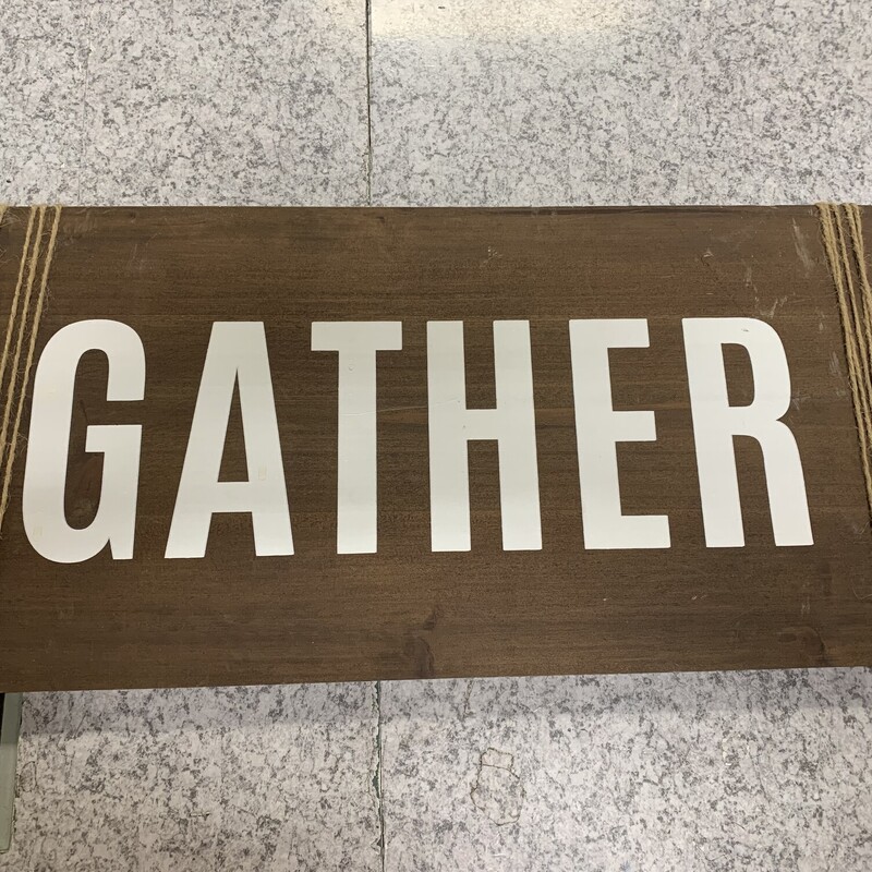 Gather Sign, None, Size: None