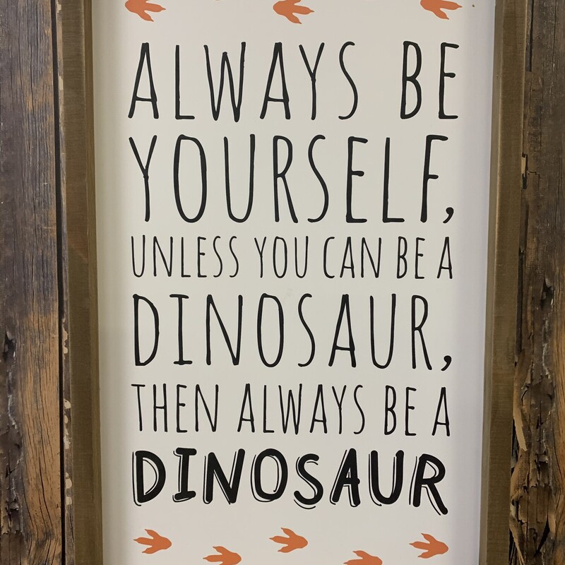 Dinosaur Sign