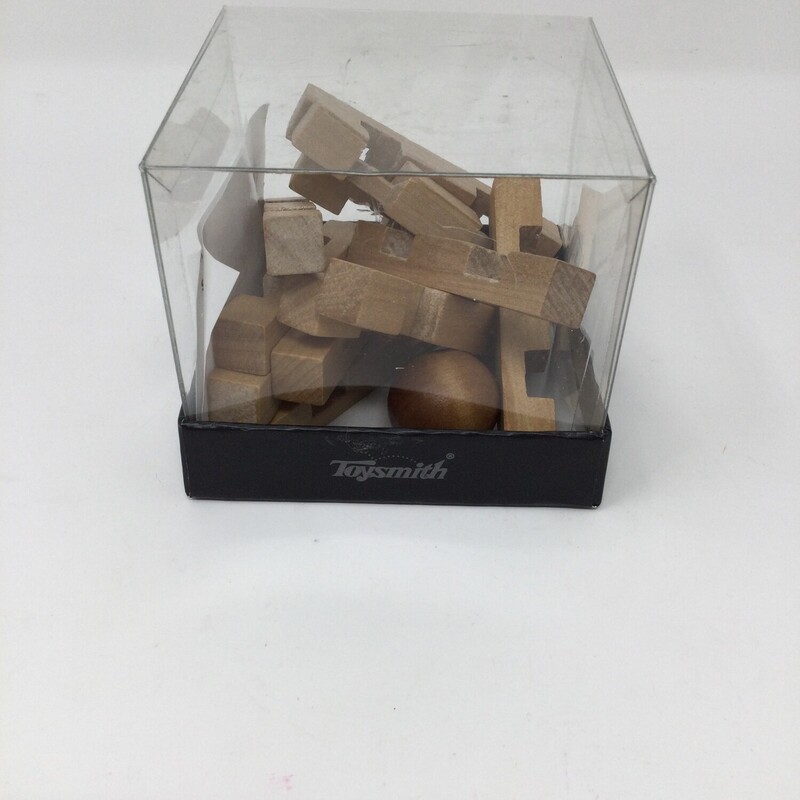 Wooden Puzzle,
Light Brown