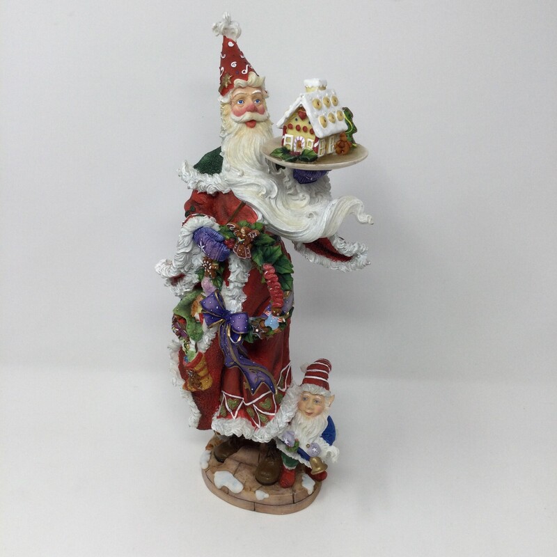 Lennox Collectable Santa,
Multi,
Size: 13 X 4 In