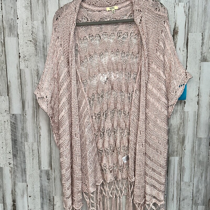 S/M Pink Knit Kimono