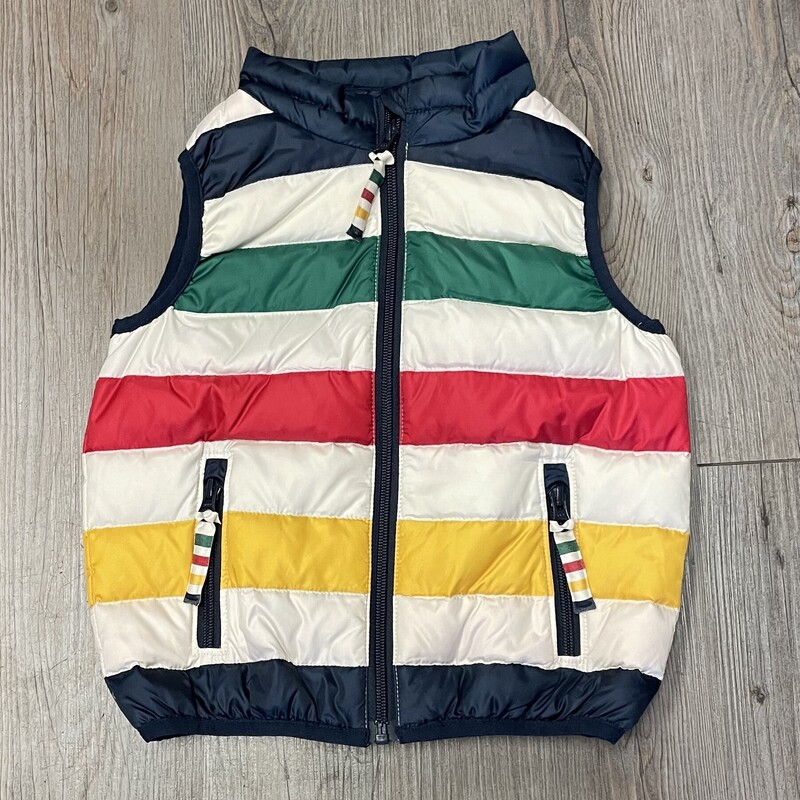 Hudson Bay Puffer Vest, Multi, Size: 4Y
Reversible
90% Duck Down
10% Feathers