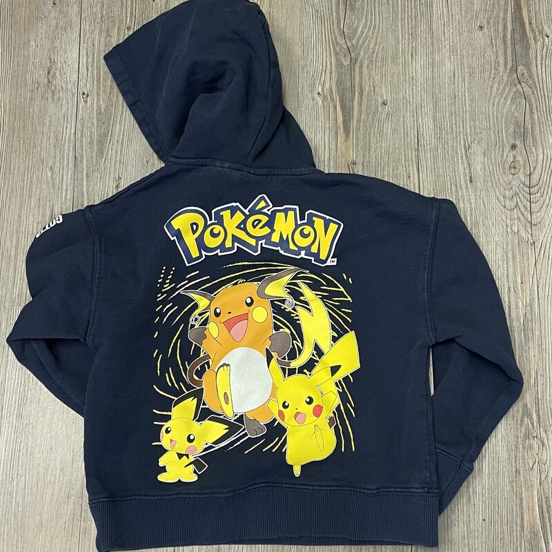 Zara Pullover Pokemon, Navy Size 6-7Y