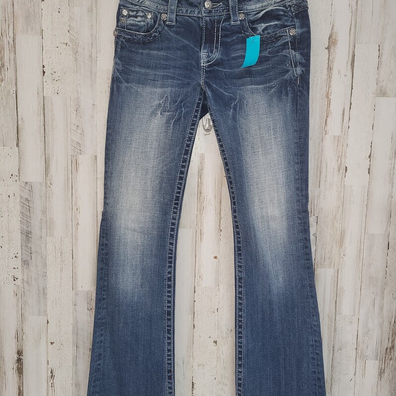 Sz28 Bootcut Jeans, Blue, Size: Ladies M