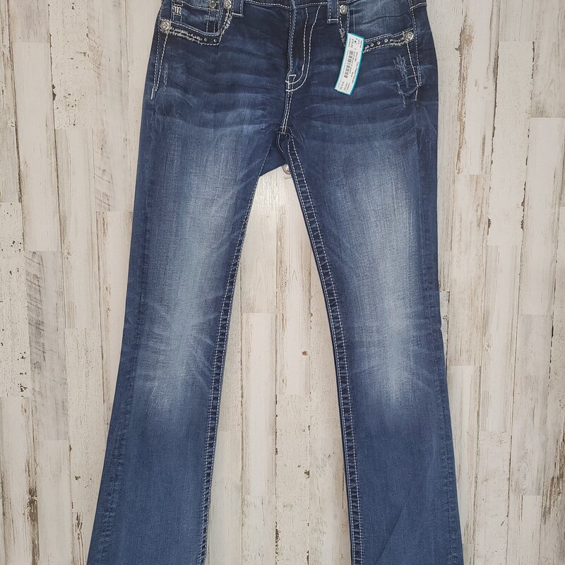 Sz30 Bootcut Jeans, Blue, Size: Ladies L