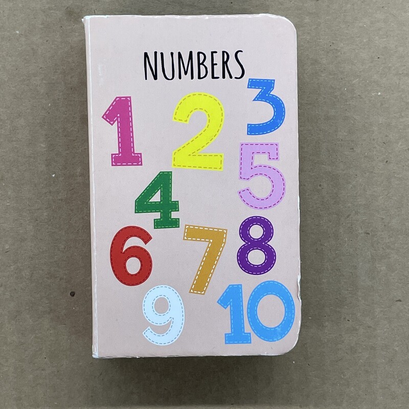 Numbers, Size: Board, Item: Book