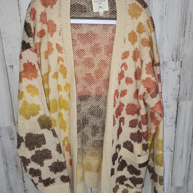 11/12 Beige Spotted Cardi