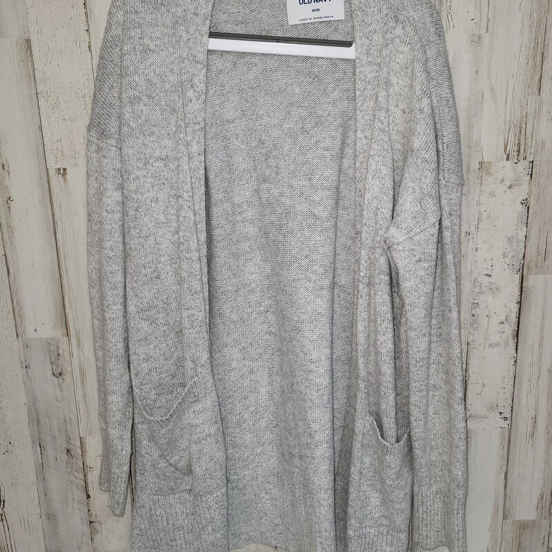 8 Grey Knit Cardigan