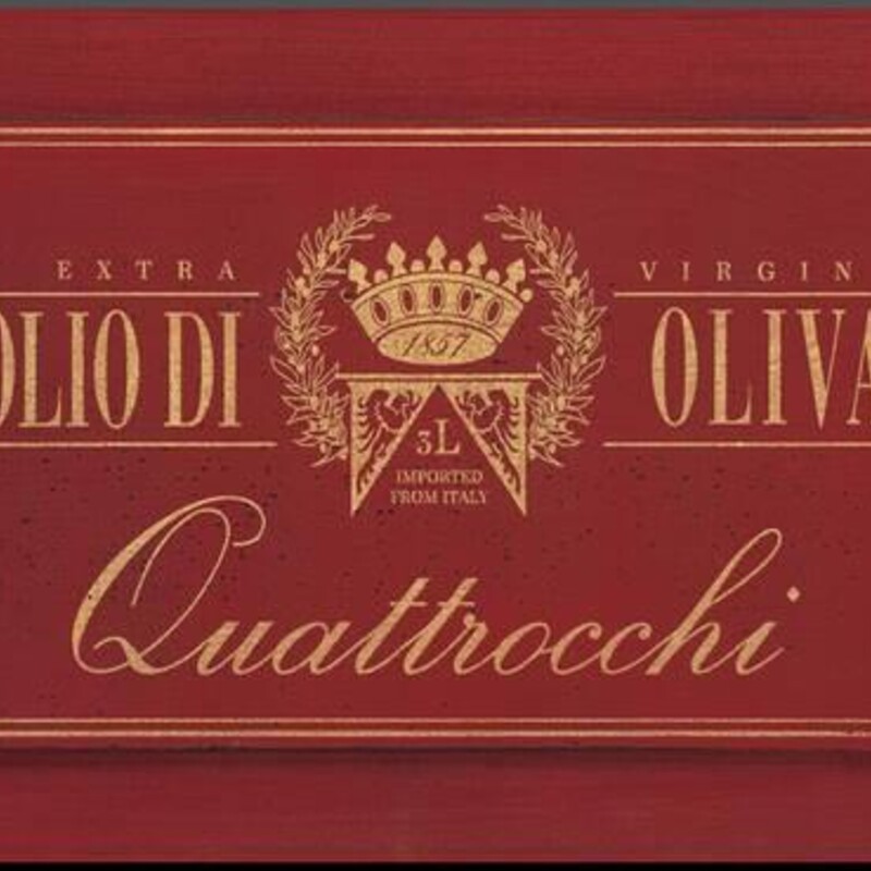 ZGallerie Olio Di Oliva Wood Wall Plaque
Red Cream Size: 20 x 12H
Retails: $65