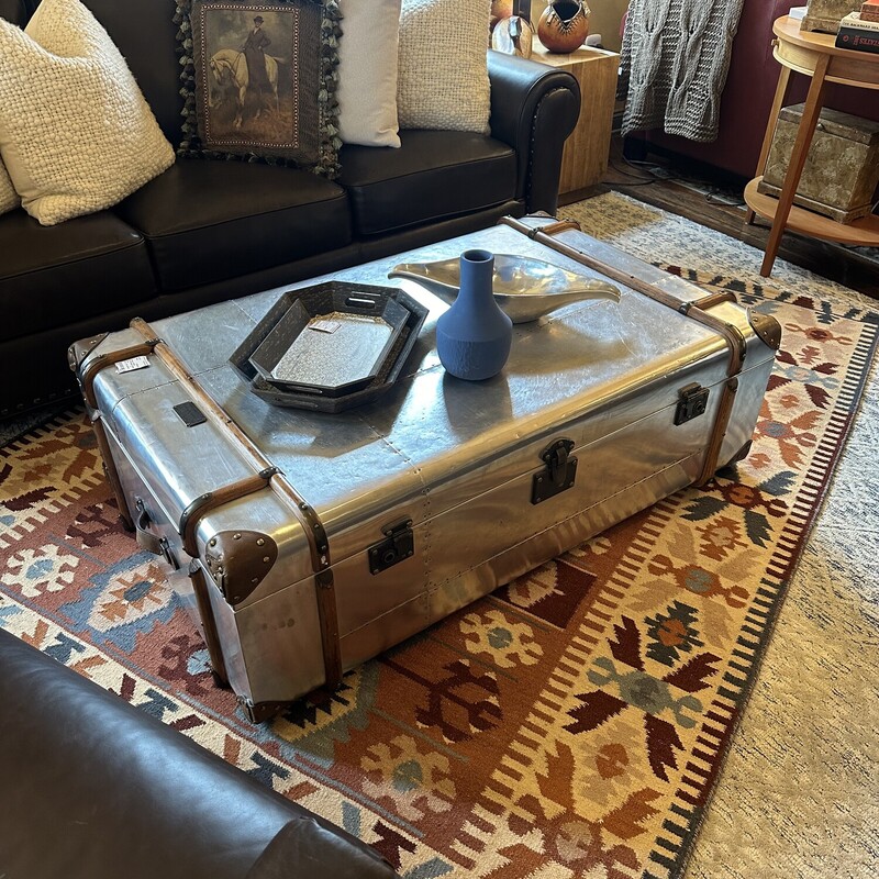 RH TR Metal Coffee Table