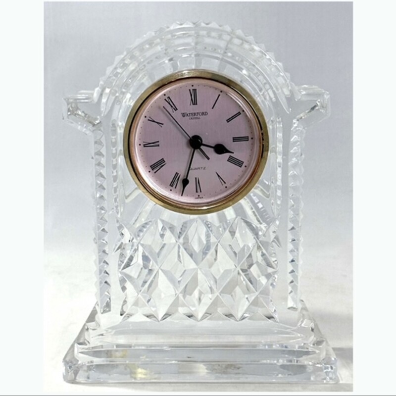 Waterford Lismore Clock
Clear Gold Black Size: 6 x 7.5H